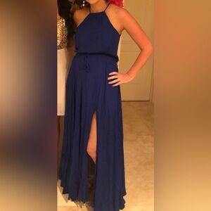 Elegant Blue Women's Skirt